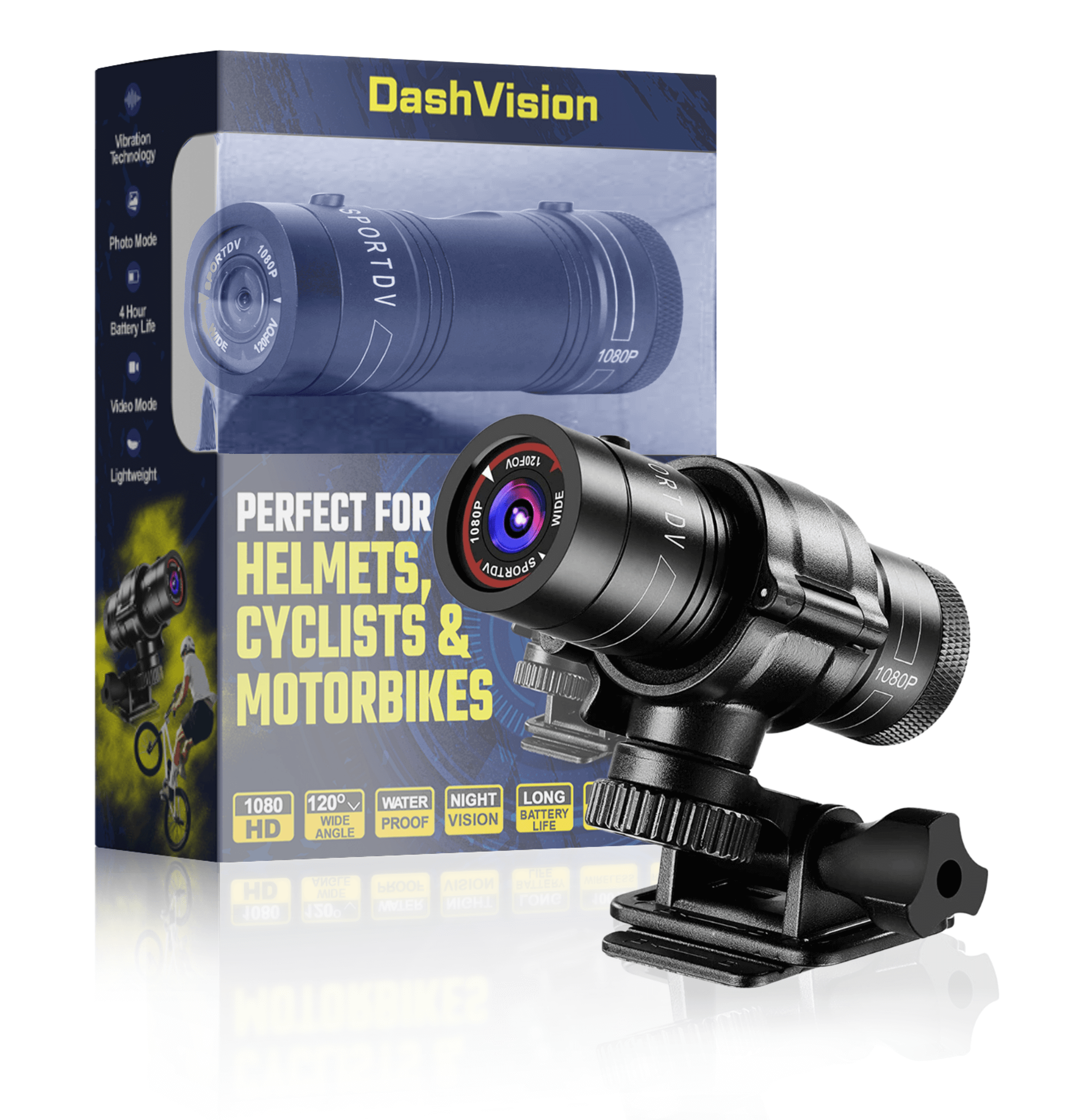 Dash Cam Action (Helmets & Cyclists) DP6